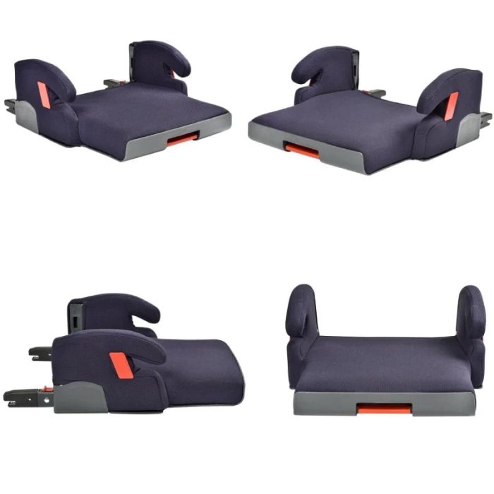 Scaun auto pliabil Beaba Pureseat Fix Isofix Navy Blue - imagine 3